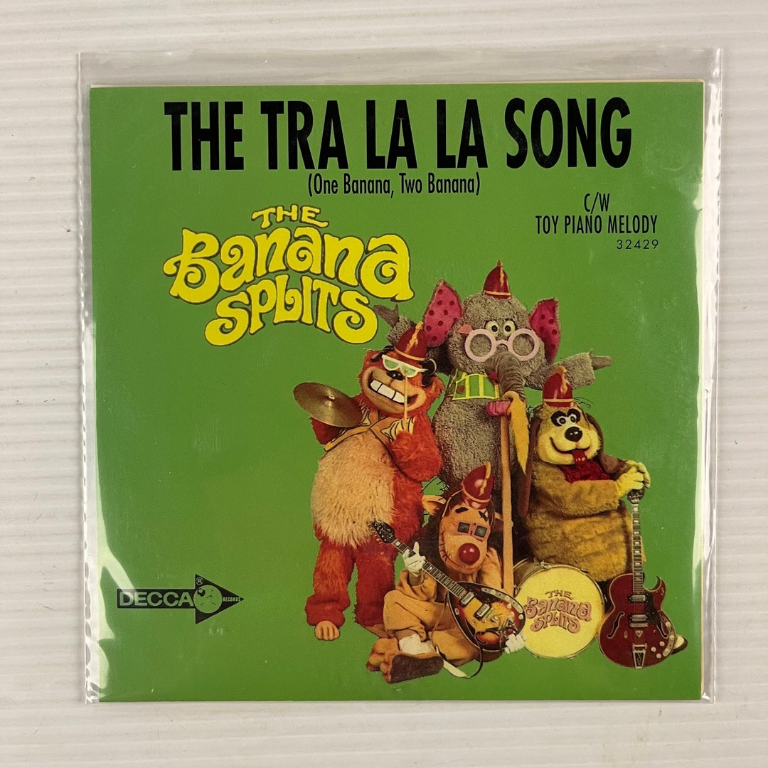 The Banana Splits The Tra La La Song The Banana Splits the Tra La La Song 7 Vinyl Reissue - Etsy UK