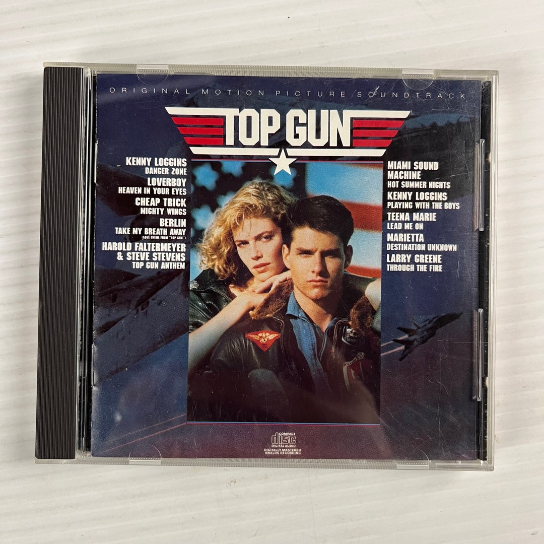 Top Gun Music From the Motion Picture Soundtrack CD 1986 Etsy