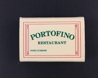 Portofino Restaurant – Greenwich, CT – Vintage Matchbook