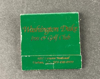 Washington Duke Inn & Golf Club / The Fairview Restaurant / The Bull Durham Bar, Durham, NC – Vintage Matchbook