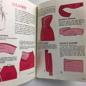 Doll Wardrobe Vintage Paperback Book 1964 Coats & Clark Inc. image 6