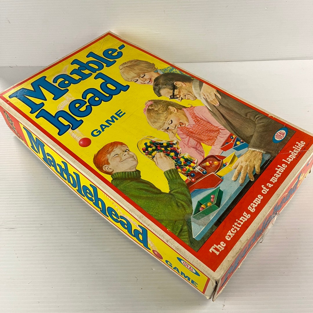 Marblehead vintage Game 1969 Ideal the Exciting Game of Marble