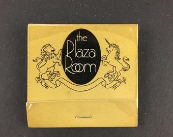 The Plaza Room - Vintage Matchbook