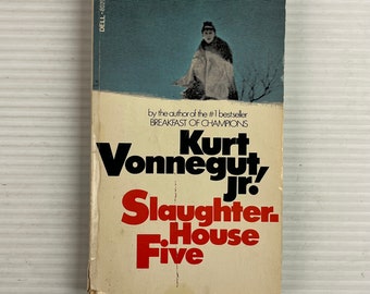SlaughterHouse-Five by Kurt Vonnegut (Vintage Paperback) – 1975, 17th Printing – Dell Publishing