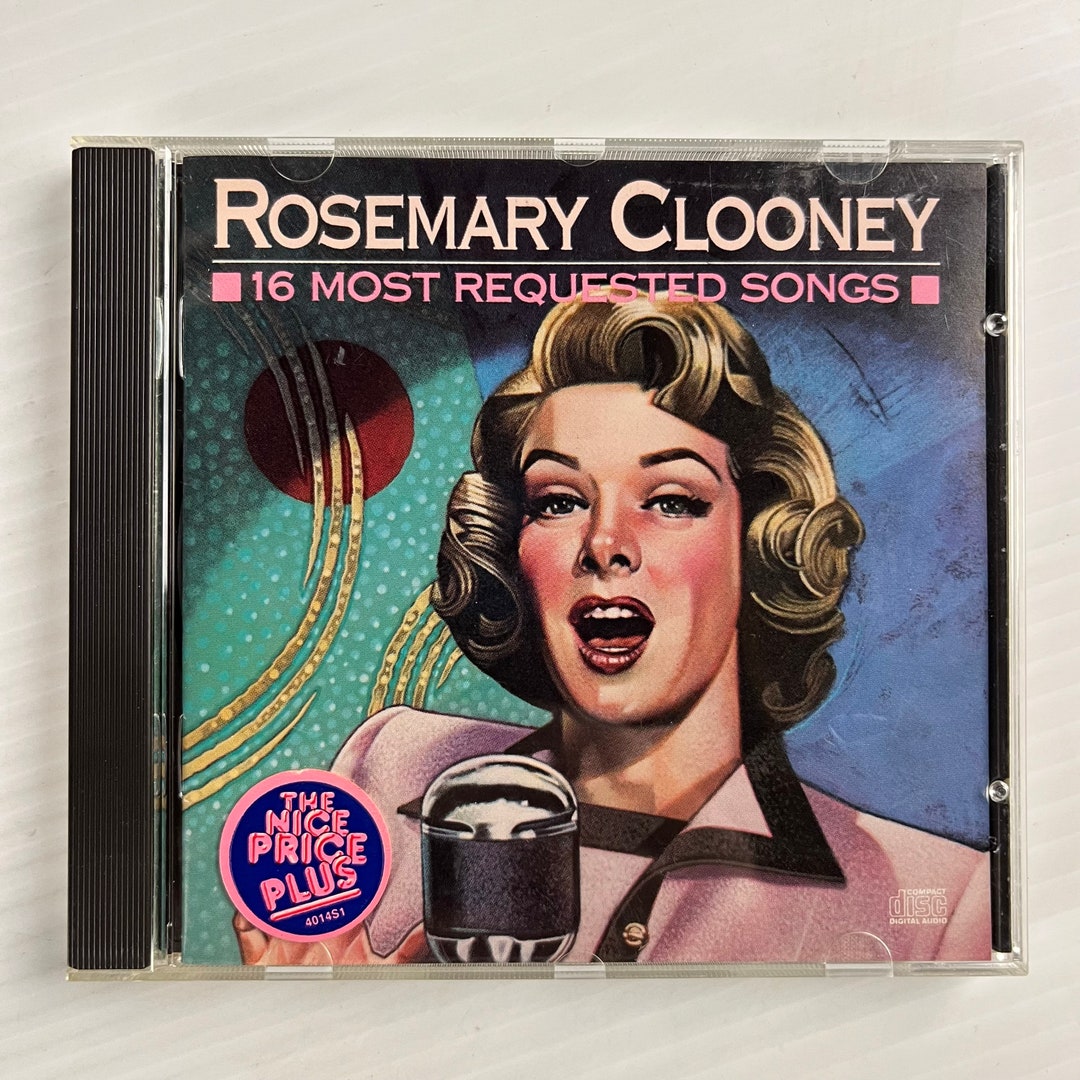 Rosemary Clooney 16 Most Requested Songs CD 1989 Etsy
