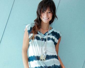 Tunic Top or Dress Sewing Pattern: Lightweight Jersey (Sizes 8-14)