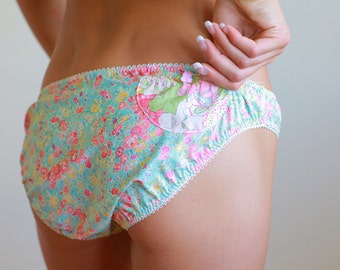 cute full bottom knicker SEWING PATTERN with back pocket