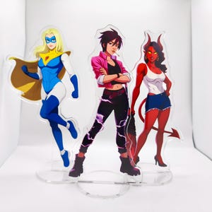 Dispatch acrylic figures fanart