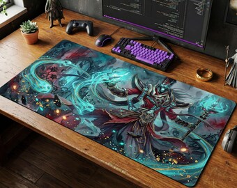 Karthus Mouse Pad | LoL Desk Mat, League of Legends Gaming Gift