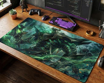 Mordekaiser Mouse Pad | LoL Desk Mat, League of Legends Dark Gift