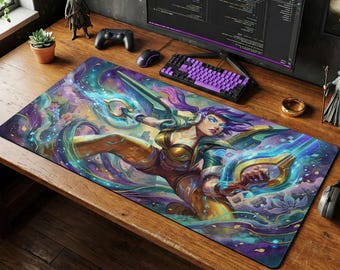 Kai'Sa Bullet Mouse Pad | LoL Desk Mat, League of Legends Gaming Gift