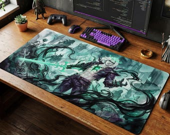 Viego Mouse Pad | LoL Desk Mat, League of Legends Jungle Gift