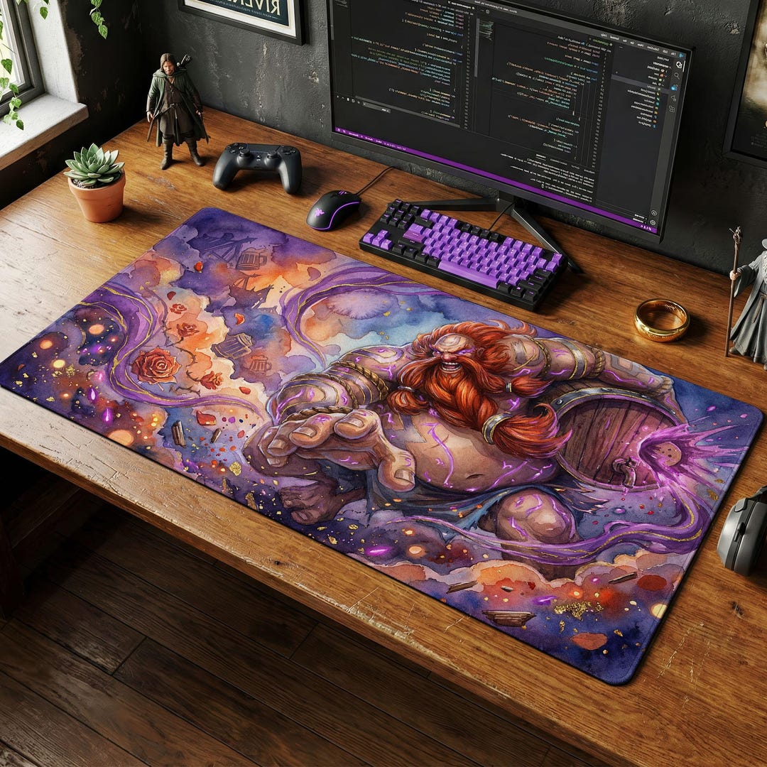 Gragas Mouse Pad | Lol Desk Mat, League of Legends Gaming Gift - Etsy