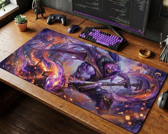 Jax Rune Mouse Pad | LoL Desk Mat, League of Legends Gaming Gift