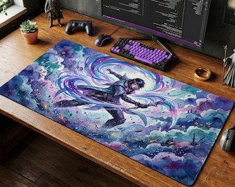 Aphelios Mouse Pad | LoL Desk Mat, League of Legends ADC Gift