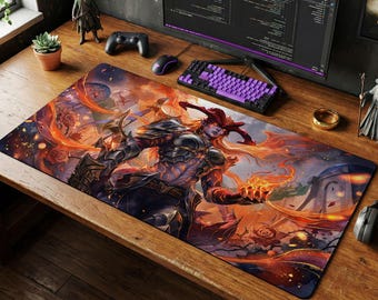 Shyvana Mouse Pad | LoL Desk Mat, League of Legends Dragon Gift