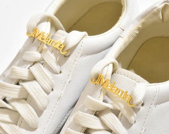 Hebilla de zapato con nombre personalizado, hebilla de zapato con nombre personalizado, adorno de encaje con clip, etiqueta de zapato con nombre, adorno de encaje, accesorios de joyería para zapatos