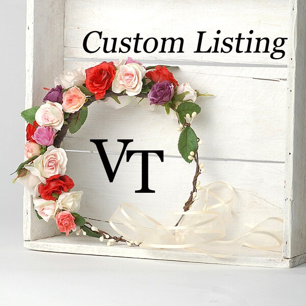 CUSTOM LISTING for SHAHNI