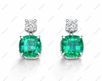 Princess Cut Black Diamond Bridal Ring Set, Gothic Vintage Sterling Silver Wedding Set