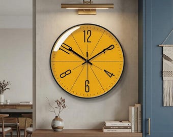 Wanduhr aus gehärtetem Glas: Moderne dekorative Weltzeit 24-Stunden-Anzeige