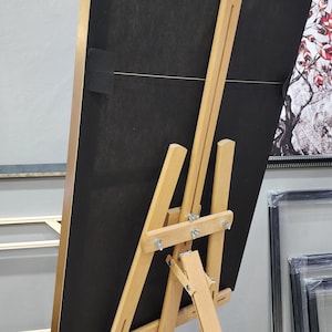 Bold Red Abstract Canvas Wall Art, Mark Rothko Style Painting, Modern Expressionist Canvas, Contemporary Home Decoration, Luxury Home Decor image 9