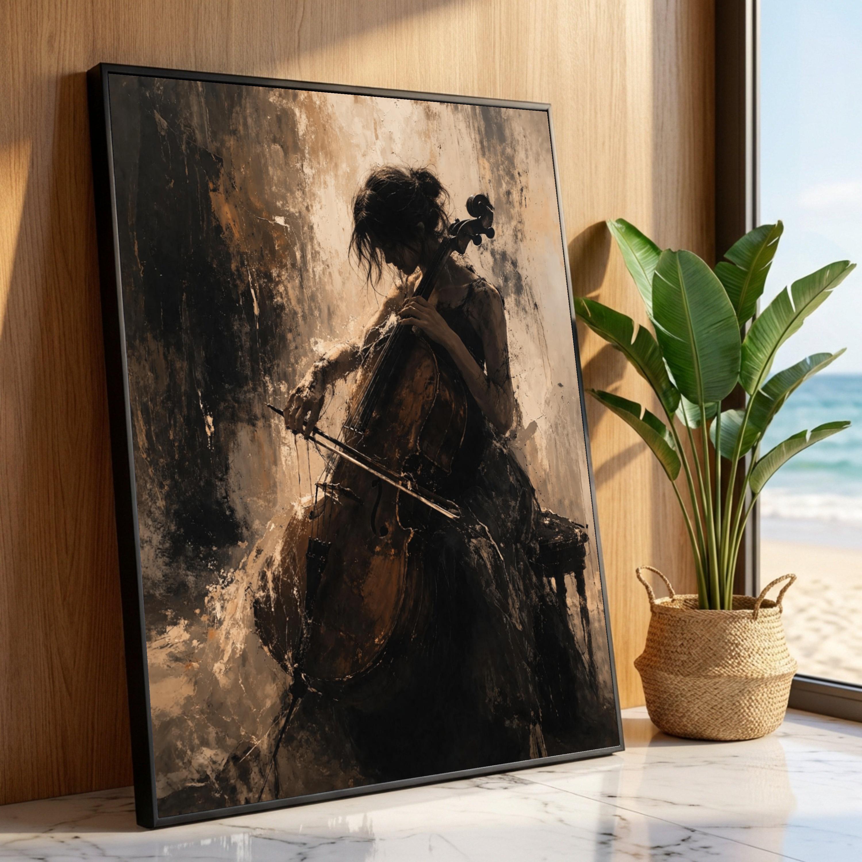 Paintings of Women With Musical Instruments - Etsy