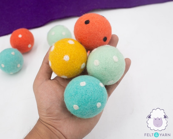 15 Pcs Wool Felt Cat Ball Fetch Cat Toys Multipurpose Balls Felt Balls Natural Wool Ball Play Toy Fair Trade and Ethically Handmade Etsy UK
