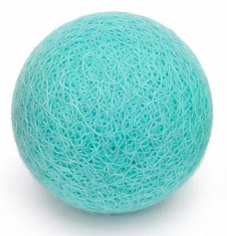 15 Pcs Wool Felt Cat Balls | Handmade Eco-Friendly Felt Cat Toy Set | Interactive Cat Enrichment Toss Toys Sky Blue Ball
