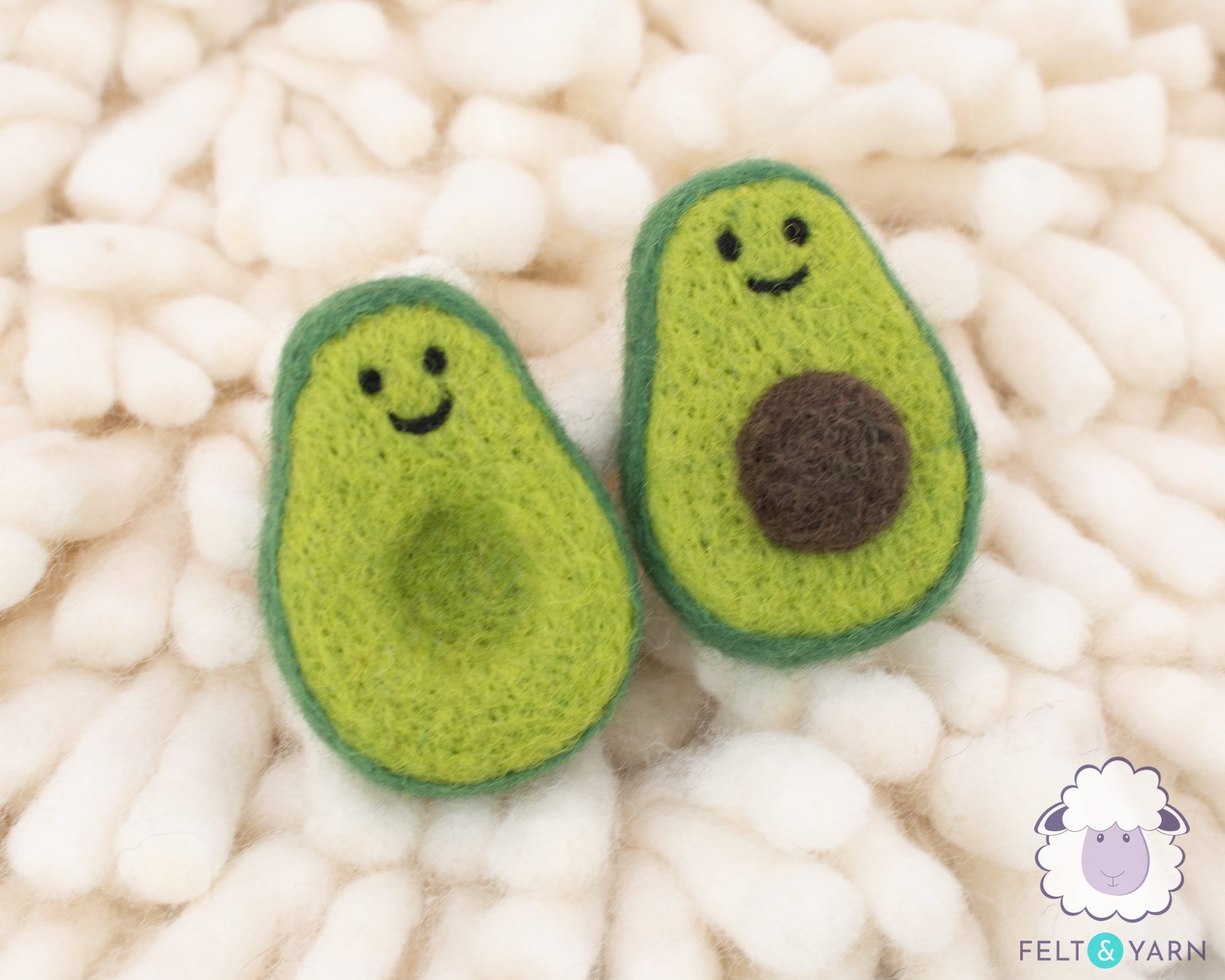 20 Pcs 7cm Wool Felt Avocado Real Looking Felted Fruit for Etsy UK