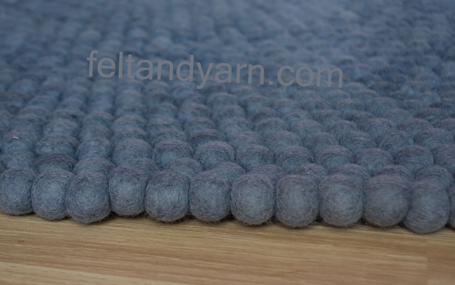 Felt Ball Carpet Wool Felt Ball Rug for Living and Bed Room Etsy