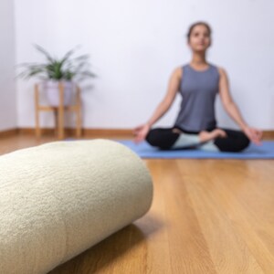 Wool Yoga Mat, Handmade & Natural Yoga Mat Eco-friendly Yoga Mat Free Shipping image 8