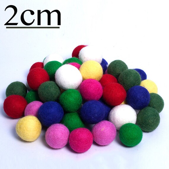 Bulk Felt balls 2 cm20mm wholesale felt balls custom Etsy