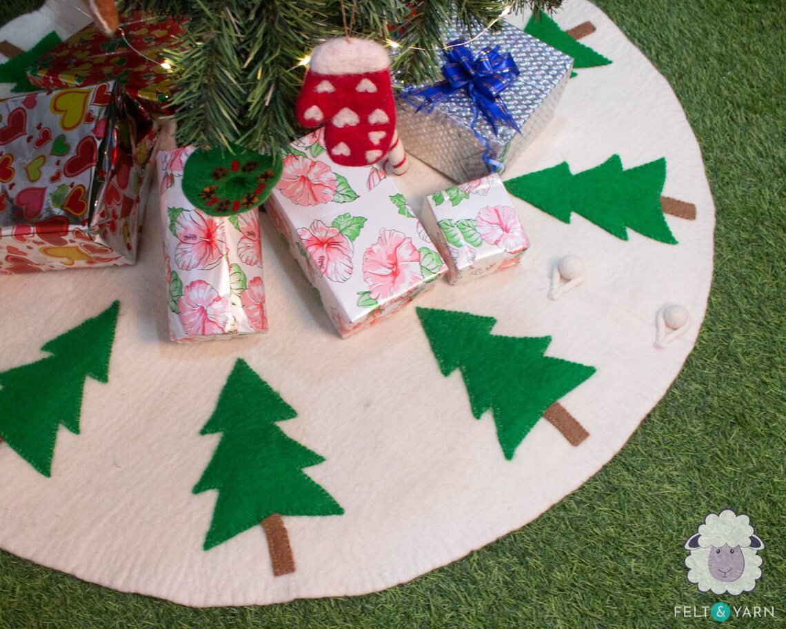 Wool Felt Tree Skirt 