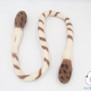 Wool Felt Turkey Leg Dog Rope Toy | Eco Dog Chew Toy | Dog Enrichment Toy | Durable Tug of War Playable Toys for Dogs