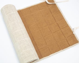 Handmade Wool & Hemp Yoga Mat: Eco-Friendly, Non-Slip