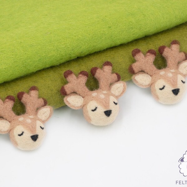 Felt Deer Etsy