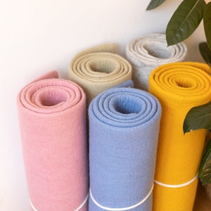 Wool Yoga Mat, Handmade & Natural Yoga Mat Eco-friendly Yoga Mat Free Shipping image 1