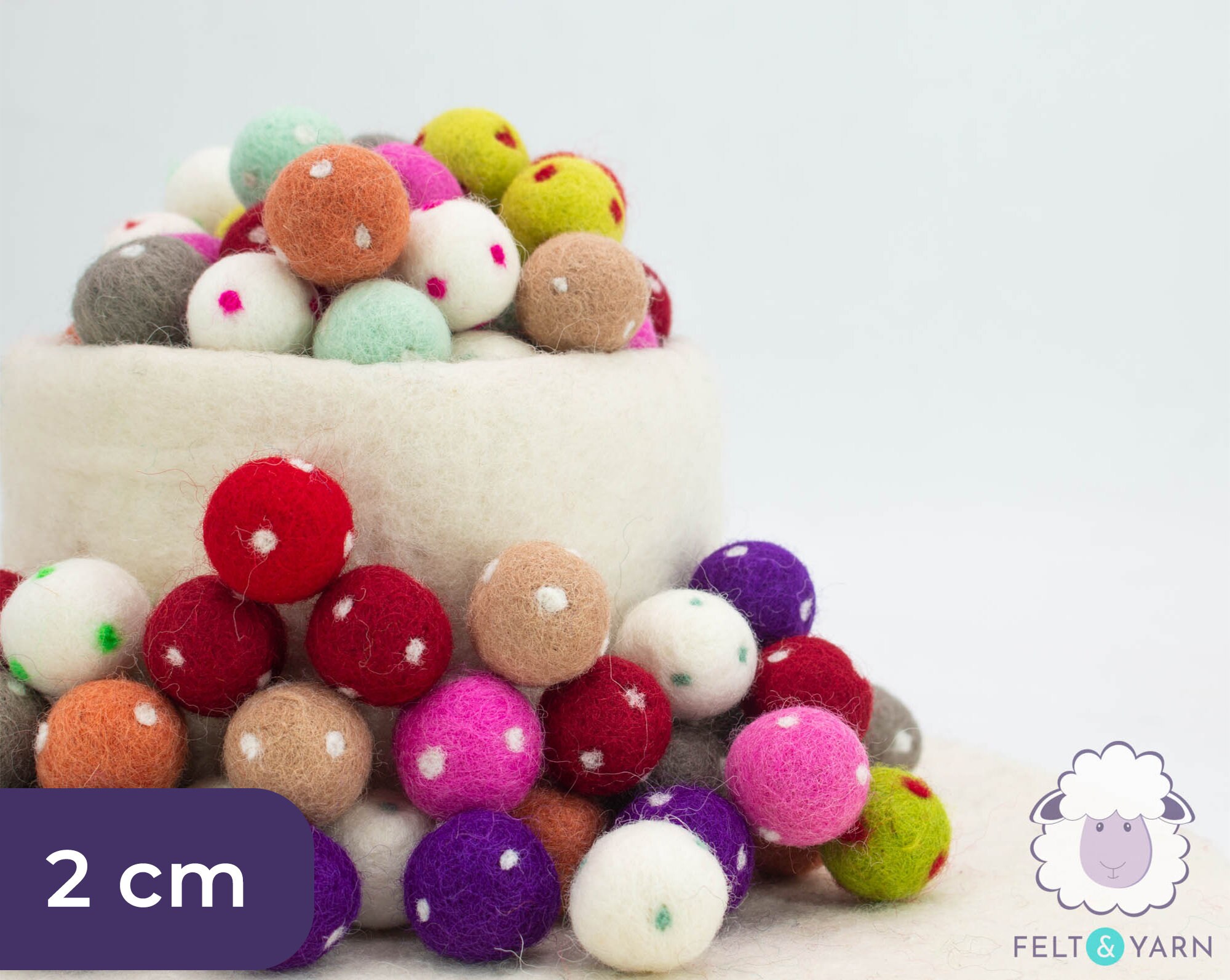 needle felting balls