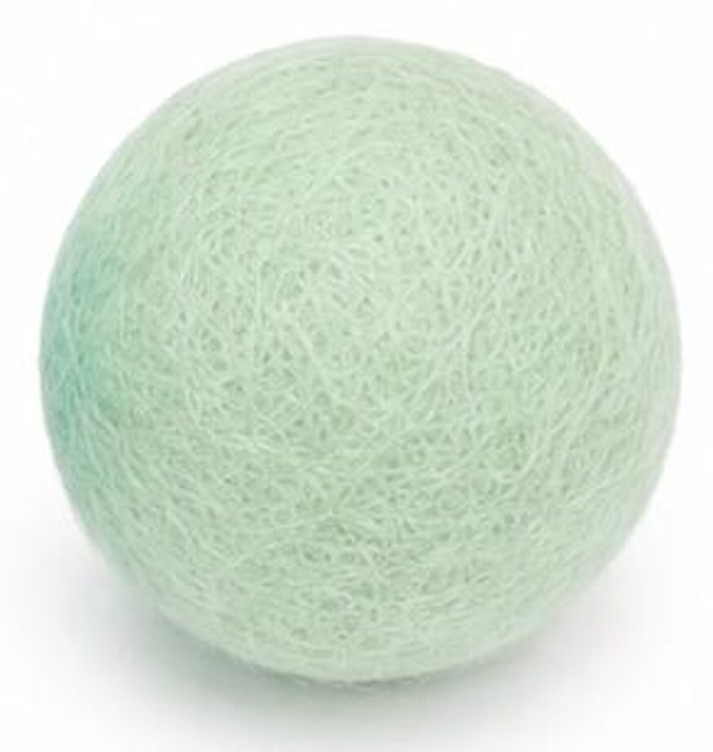 15 Pcs Wool Felt Cat Balls | Handmade Eco-Friendly Felt Cat Toy Set | Interactive Cat Enrichment Toss Toys Robins Egg Blue Ball