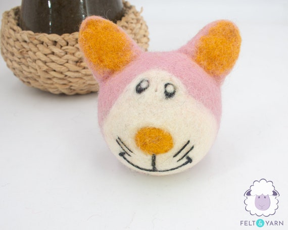 Set of 5 Cute Mix Bundle Dog Toys Handmade of 100 Wool and Pet Safe Fair Trade Etsy Sweden