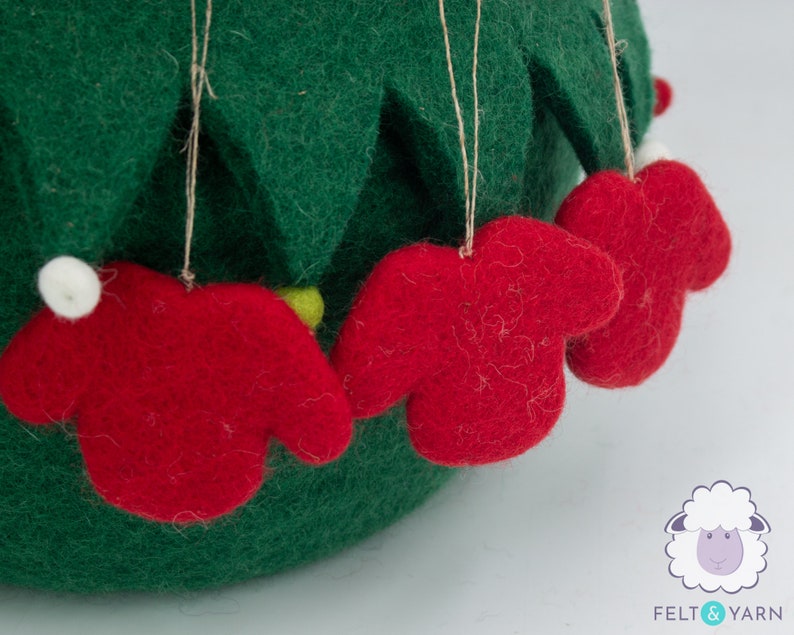 6cm Wool Felt Red Jumper Mini Hand Felted Sweater for Etsy