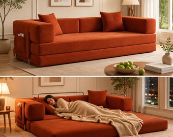 Divano letto trasformabile / Divano letto moderno, mobile salvaspazio