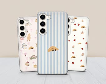 Jellycat Style Phone Case Dessert Animals Cover for Samsung S26 S25 Fe S24 Ultra S23 S20 A37 A56 A16 A17  iPhone 17 Pro 16 15 14 Soft Plush