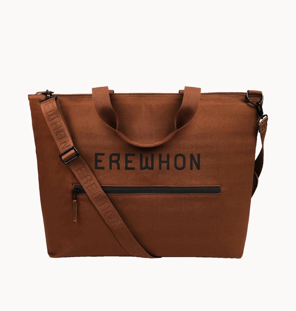 EREWHON ブラウン トートバッグ Erewhon Tote Bag - Etsy