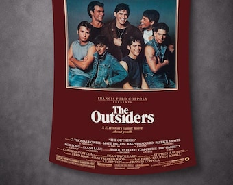 The Outsiders Wall Art, The Outsiders Tapestry, Movie Print