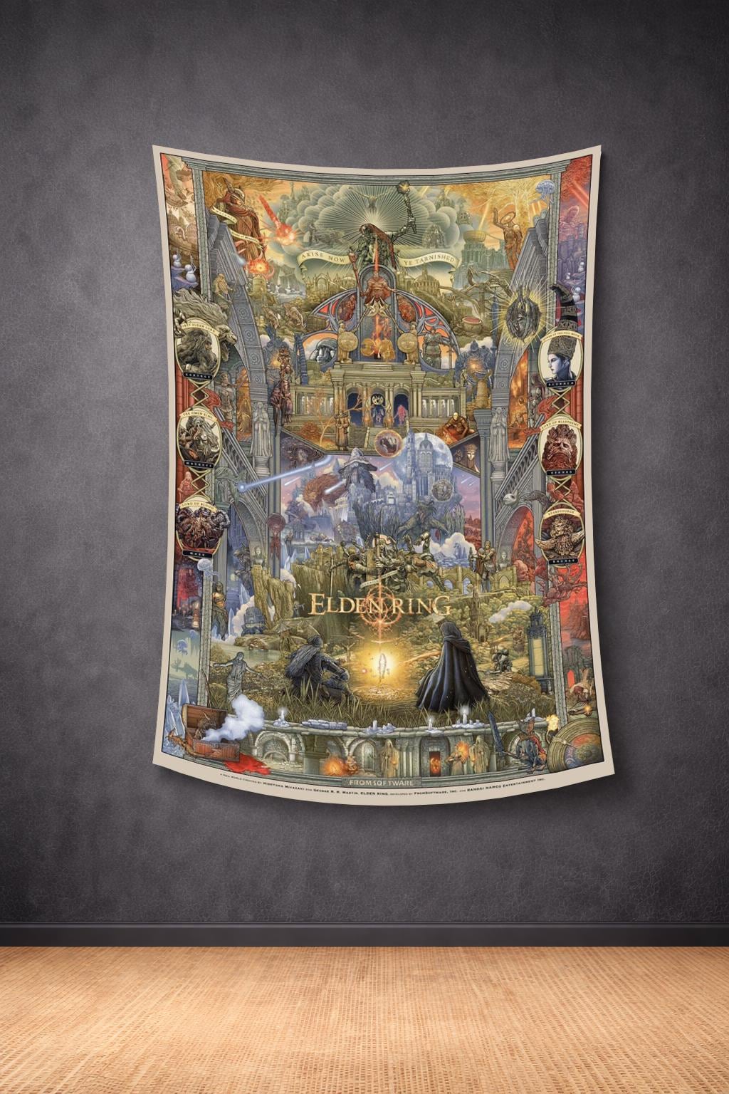 Elden Ring Wall Tapestry - Etsy