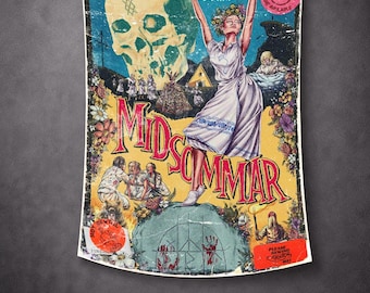 Midsommar Wall Art, Midsommar Tapestry, Movie Print