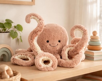 Peluche inspirado en el pulpo Jellycat: un regalo de fantasía suave