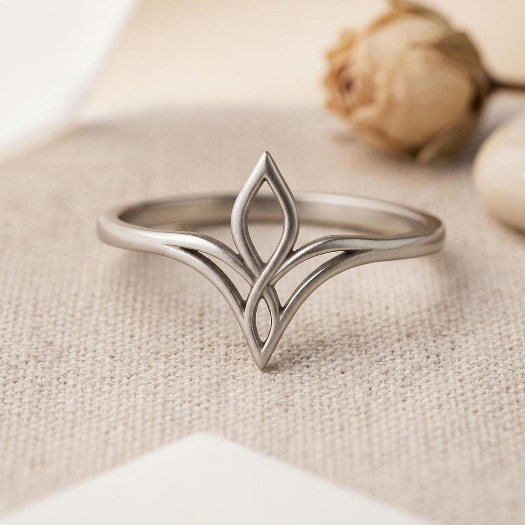 Handmade Minimalist Elf Ring | Sterling Silver | Elven Fantasy Inspired ...