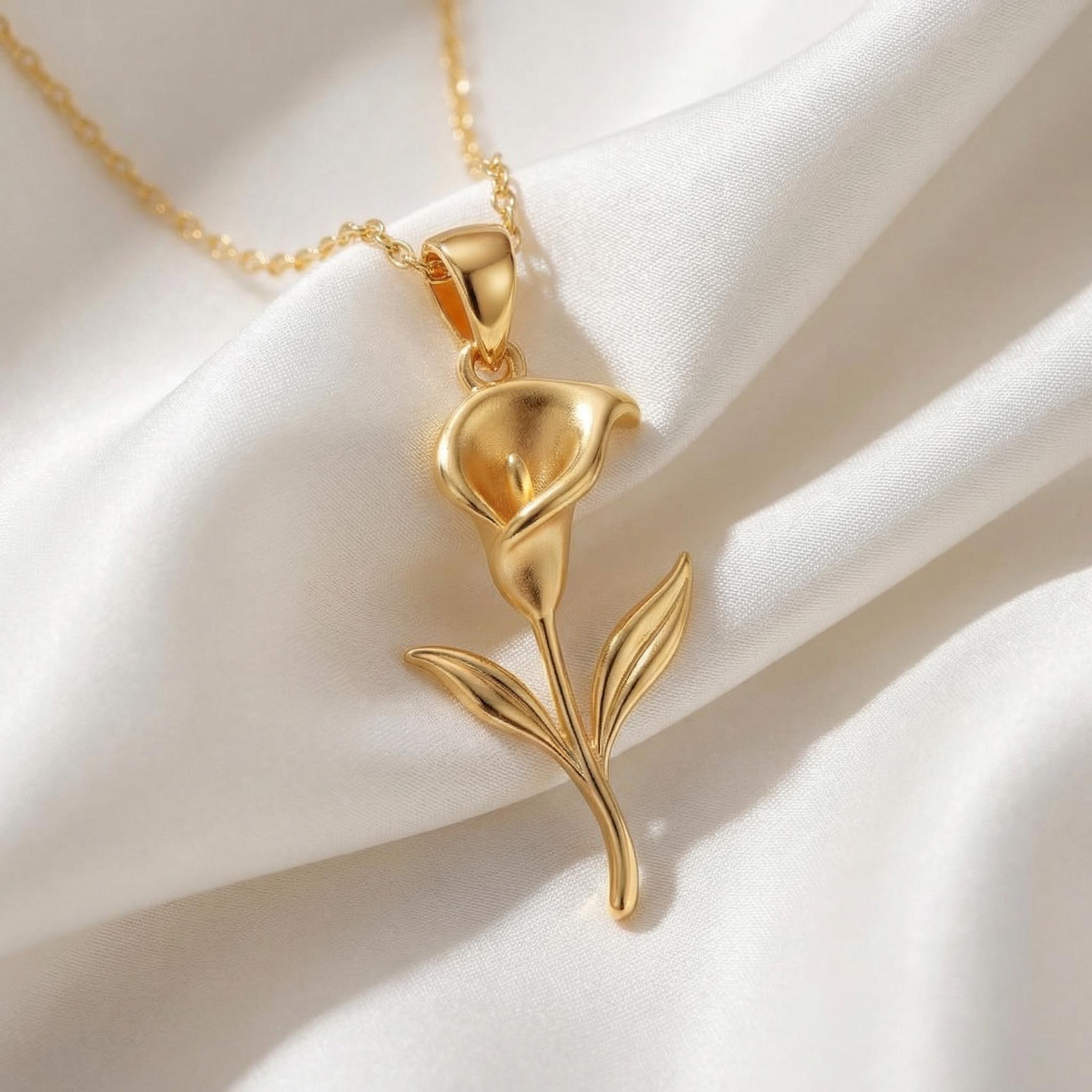 Calla Lily Choker - Etsy